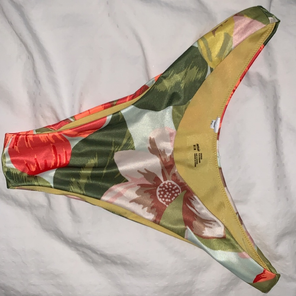 Aerie Floral Bikini Bottom - Multicolor